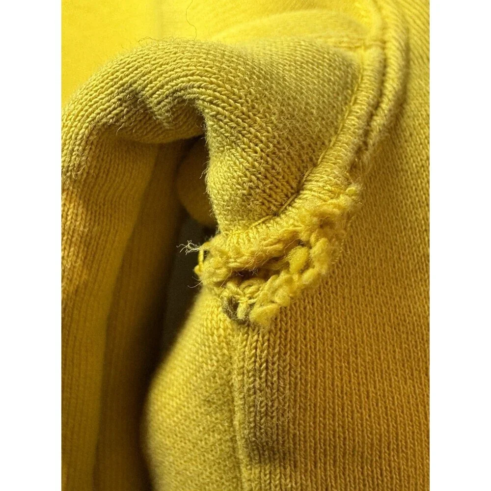 Nike Air Jordan Jumpman Pullover Crew Sweatshirt Men Size XS MUSTARD COLOR